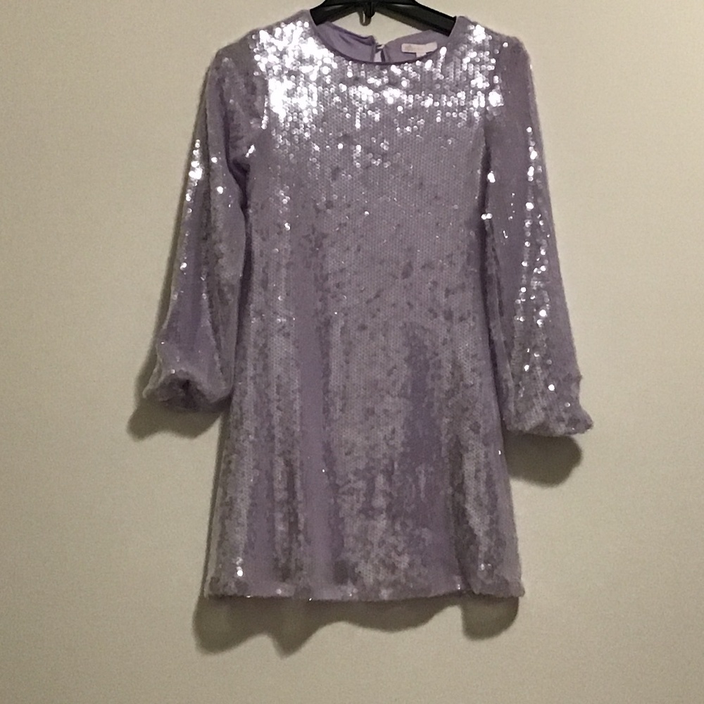 Kids all seqin dress